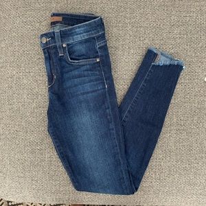 Joe’s Jeans Maria Skinny Ankle Raw Hem Sz 24